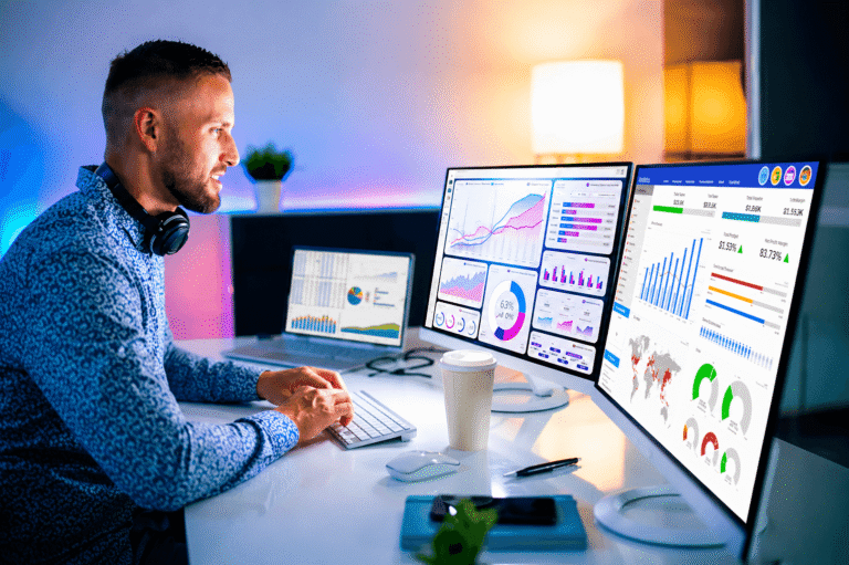 Local SEO audit dashboard showing analytics and performance insights by Artistry Webworks